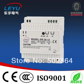 

High Precision Din Rail Power Supply 30w 24v