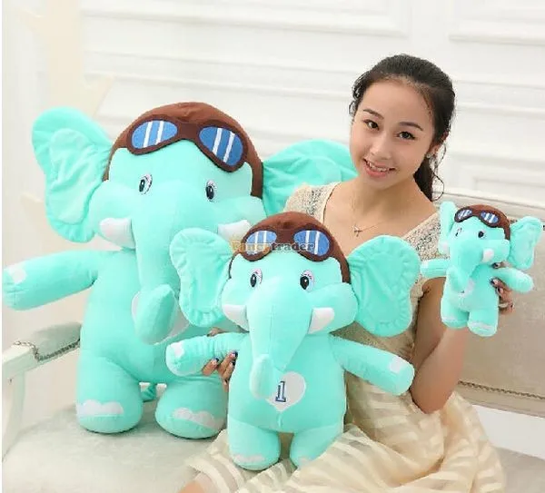 Fancytrader 30'' 75cm Lovely Stuffed Soft Plush Cute Big Dumbo Elephant, 2 Colors, Free Shipping FT50467 (7)