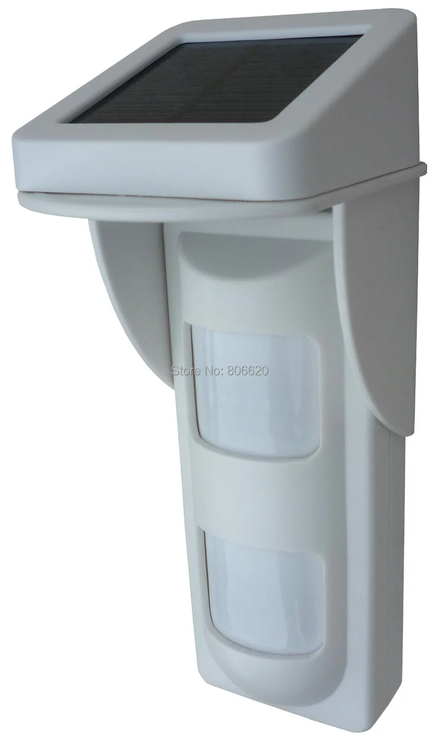 

315Mhz / 433Mhz Wireless Intelligent Dual PIR Sensor with Outdoor Motion Detector & Solar Power Panel Drop Shipping Available
