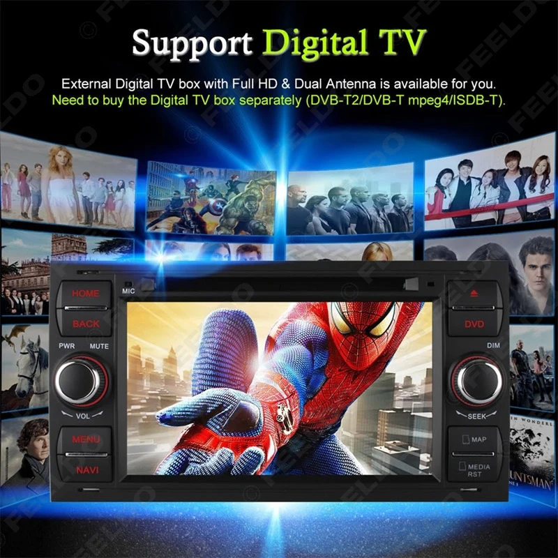 Sale FFELDO 7" inch Black Panel Android 6.0 Quad Core DDR3 2G/4G LTE Car DVD GPS Radio Head Unit For Ford Focus/Focus II/Galaxy 18 Sale FFELDO 7" inch Black Panel Android 6.0 Quad Core DDR3 2G/4G LTE Car DVD GPS Radio Head Unit For Ford Focus/Focus II/Galaxy 18