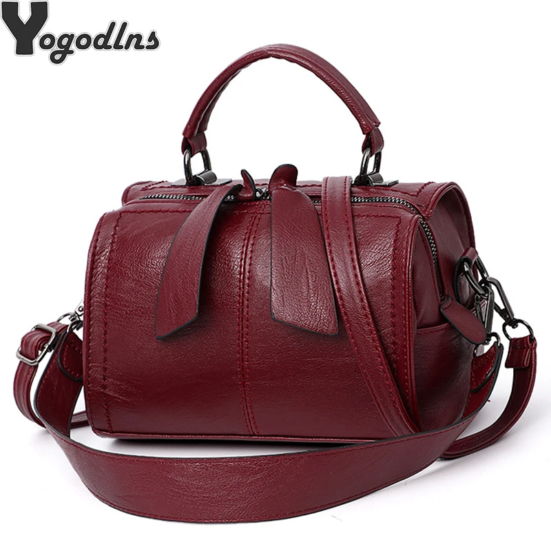 

Handbag Bolsa Feminina Brand New Fashion Women Tote Bag With a Pillow Bag High Quality PU Solid Shoulder Messenger Bags