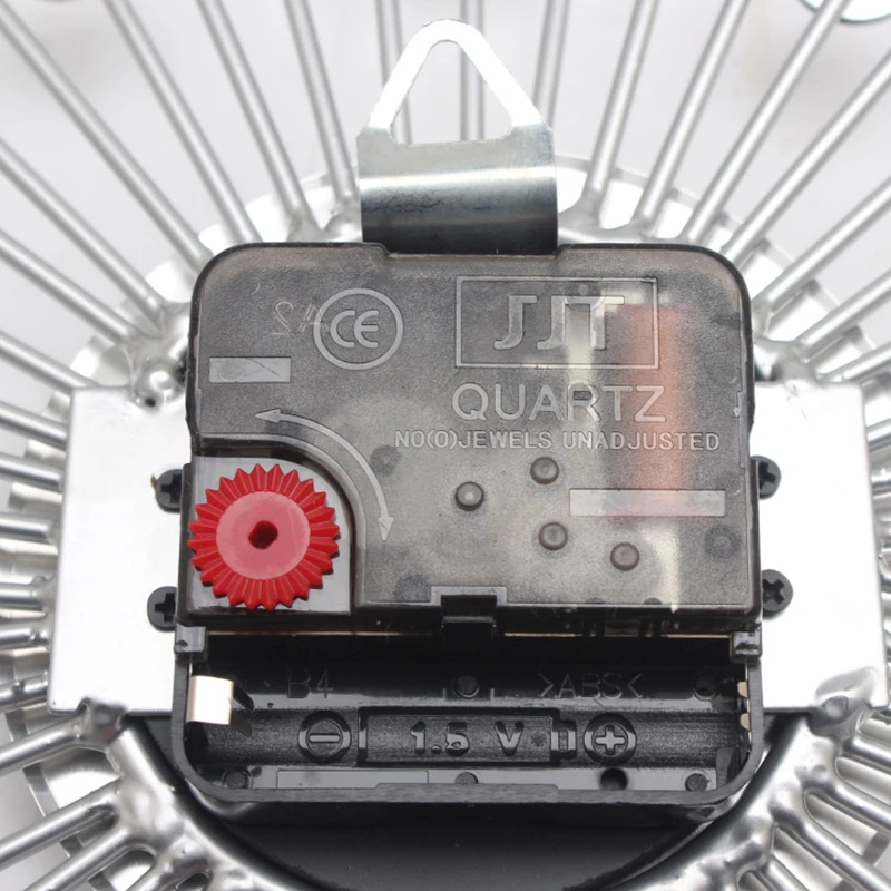 Günstige Metall Wanduhr Mode Moderne Dekoration Uhr Mit Strass Mode Luxus Wohnzimmer Kunst Uhr Silber