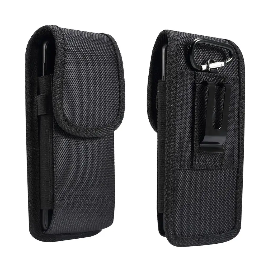 Мобильный телефон поясная сумка 5,2-6,9 дюймов Крюк Петля Кобура сумка ремень чехол в виде поясной сумки чехол для iPhone 11 Pro X XR XS Max Note 10+ Plus