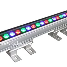 IP65, CE, хорошее качество, высокая мощность линейный 18 Вт RGB светодиодный светильник, линейный RGB светодиодный настенный светильник, 18*1 Вт, 24В dc, DS-T11-50cm-18W-RGB