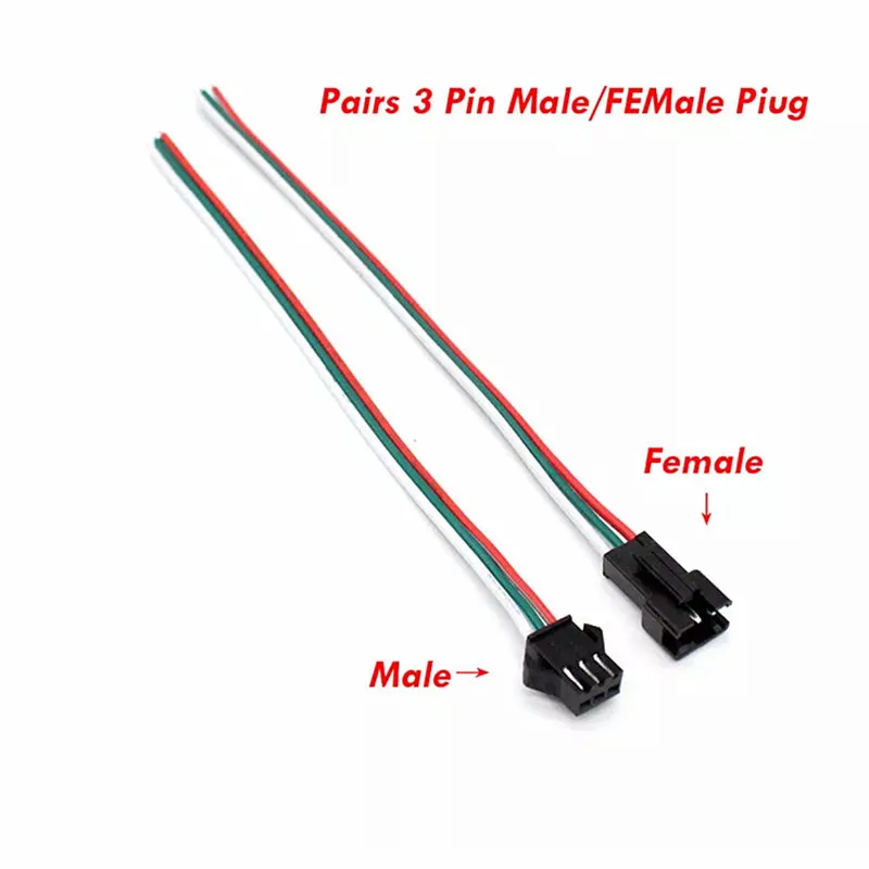 Бесплатная доставка 15 см длинный JST SM 2Pin штекер провод Папа мама разъем 2PIN 3pin 4pin 5pin