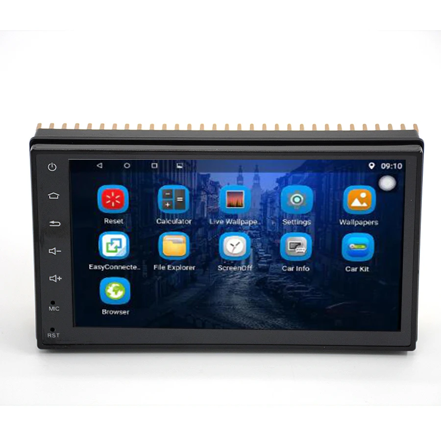 Sale 2 Din Android Car DVD Player Radio bluetooth GPS Navigation wifi Stereo video 7 inch 1024*600 Universal in Car Multimedia Player 8