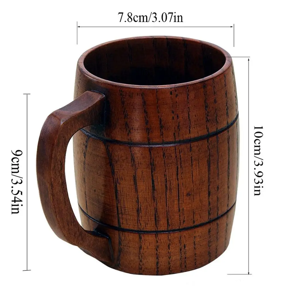 Buy Eco Friendly Handcraft DIY Wooden Milk Coffee Mug