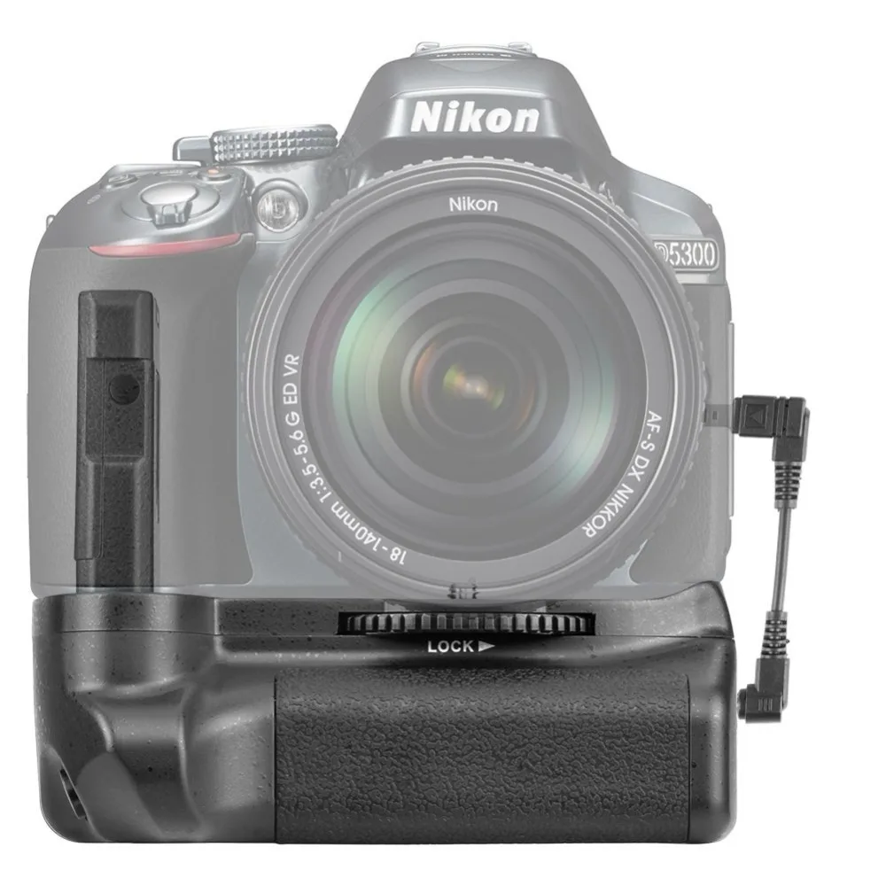 Camera Battery Grip Holder For Nikon D5100 D5200 D5300 DSLR Camera Work