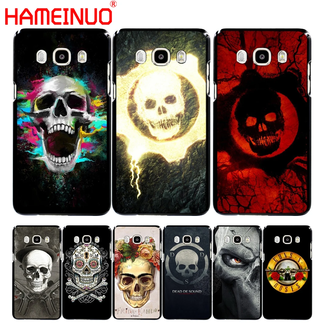 HAMEINUO мертвых De звук Череп крышка чехол для телефона Samsung Galaxy J1 J2 J3 J5 J7 мини ACE 2016
