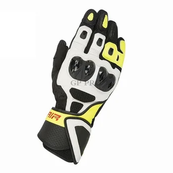 

New 3 Colors 100% Genuine Leather SP AIR Motorcycle Gloves Racing Driving Motorbike Original Cowhide GP PRO Touch Screen Gloves