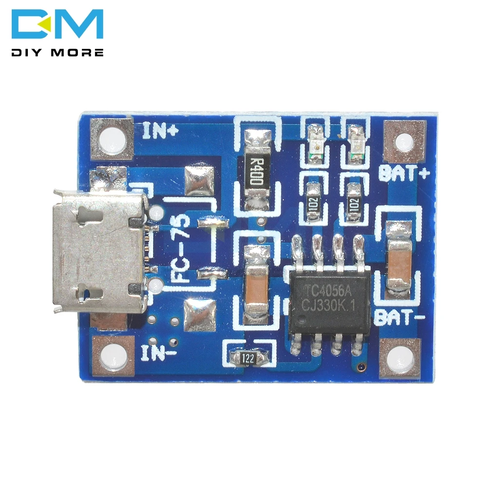 Тип-c/Micro/Mini USB 5V 1A 18650 TC4056A литиевая батарея зарядная плата модуль с защитой двойные функции 1A li-ion