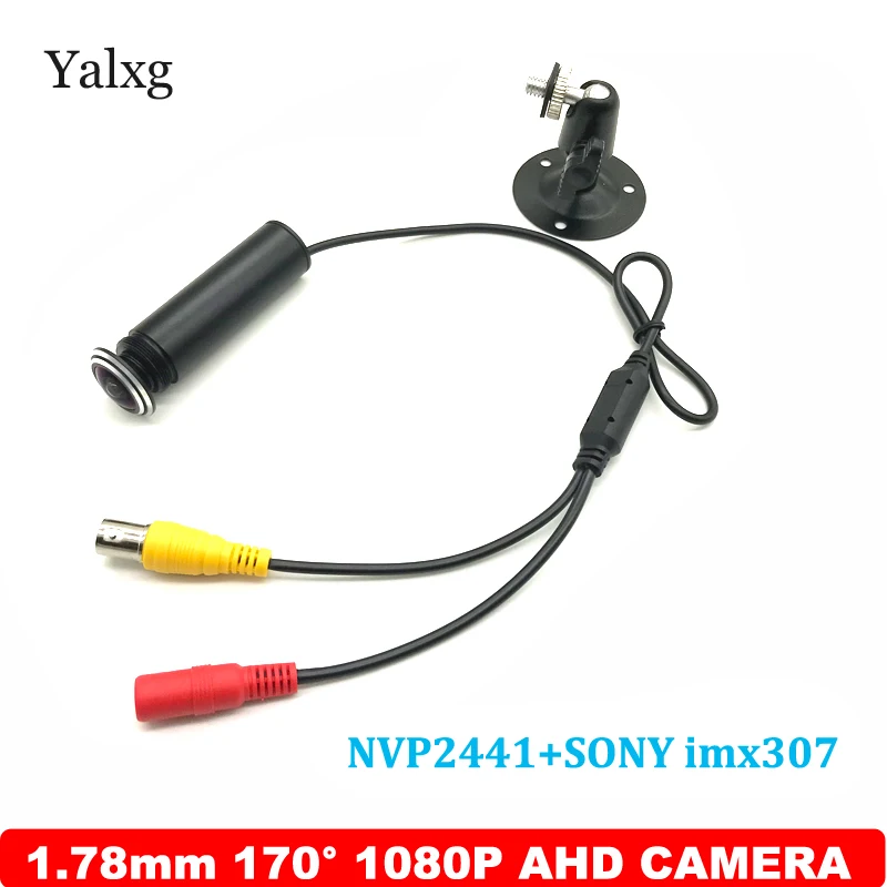 

Home 1080P AHD Mini Full Color Night Video CCTV Camera SONY307 2MP Super StarLight 0.0001 Lux 170 Degrees Surveillance Camera