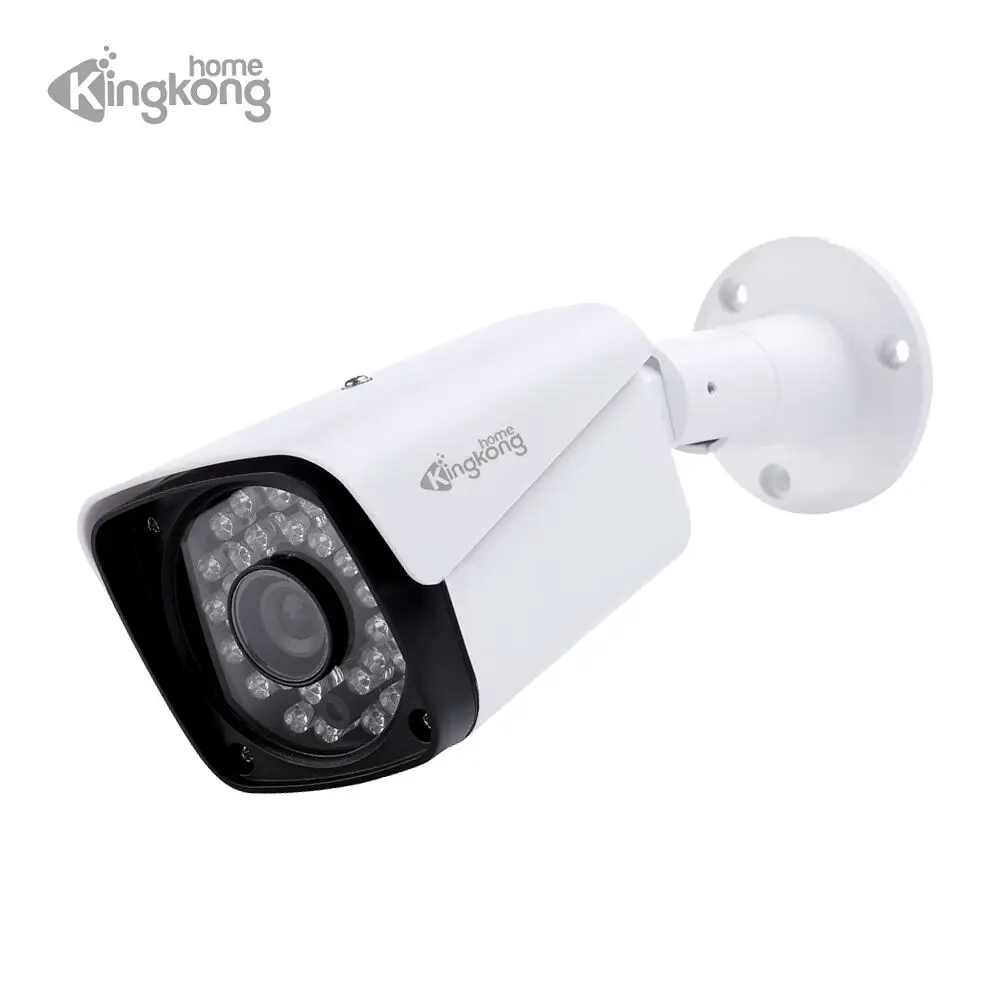 

Kingkonghome IP Camera 1080P POE ONVIF Security Camera Night Vision CCTV Waterproof Outdoor indoor Bullet Cam Metal
