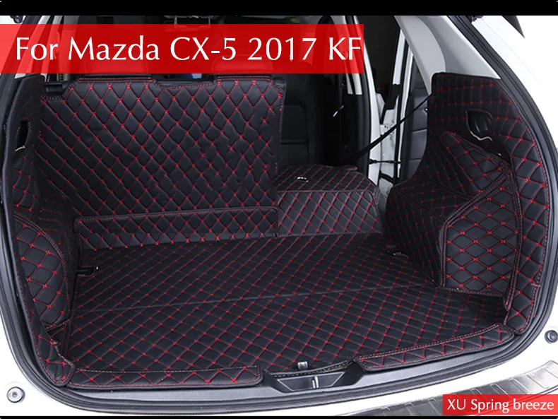 

For Mazda CX-5 CX5 2017 2018 2019 KF Car Rear Tail Box Trunk Mat Durable Boot Carpets Car styling