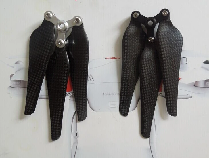Phantom 2 Vision 9443 9.4*4.3 Carbon Fiber 3-Blade Folding Propeller Self-locking Prop CW/CCW + Tracking Number SKU:11380 tarot 9443 propeller tl2866 self locking carbon fiber propeller tarot multirotor multicopter spare parts freetrack shipping