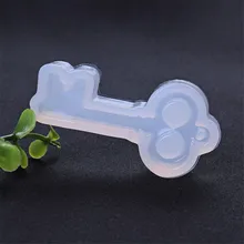 1 шт 3D ключ формы для мыла для ювелирных изделий Плесень Конфеты шоколад силиконовые формы