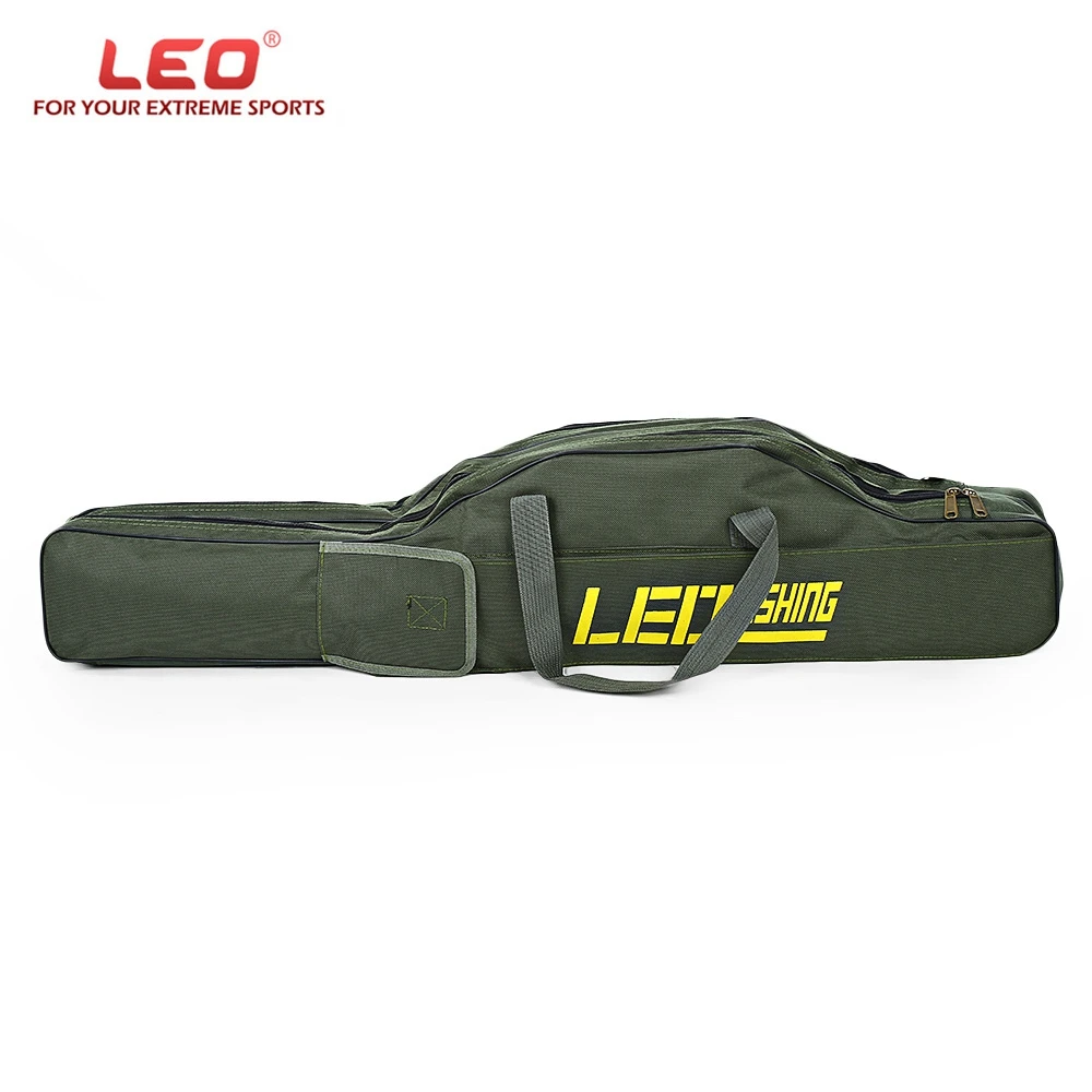 LEO 100cm/150cm Portable Folding Fishing Rod Carrier Fish 