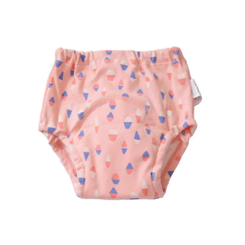 Calças de Treinamento Bebê Potty Crianças Fralda Reutilizável Fraldas Lavável Algodão Aprendizagem Calças Roupa Interior Frete Grátis 20 Mamãe e Bebê