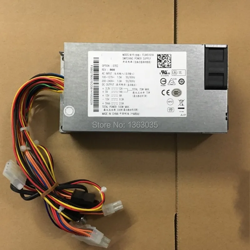

FLXA5101A 100W 1U Power Supply PSU well tested working