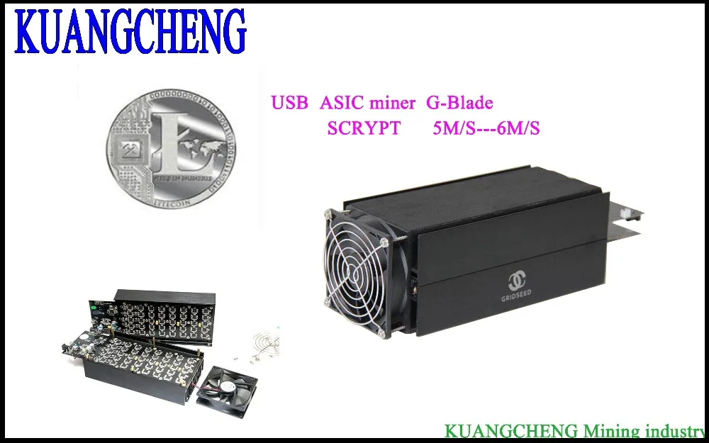 

Scrypt miner! Gridseed Blade full set of accessories! Free Shipping, Gridseed Blade Litecoin Miner 5.2M-6M / s! In stock!