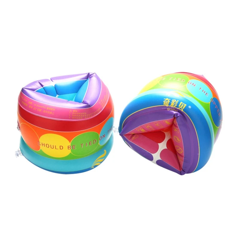 1 Pair PVC Inflatable Swimming Ring Children Arm Float Air Sleeves Circle For Swimming Safety Training Kids Swimming Ring - Цвет: A