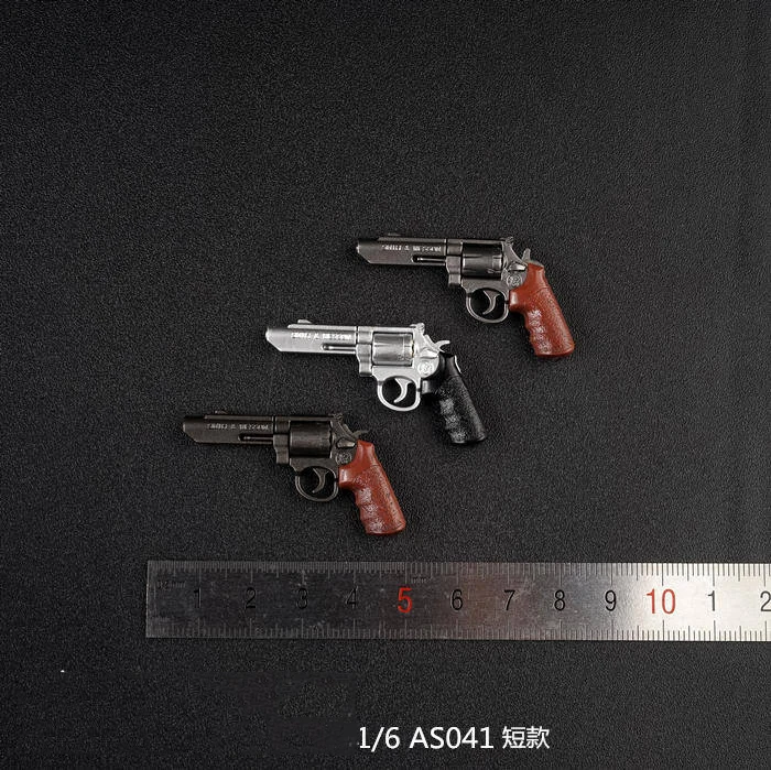 1/6 Scale Solider Figure Scene Accessories M&P Revolver Gun Weapon Model AS041 for 12\ 1/6 Scale Solider Figure Scene Accessories M&P Revolver Gun Weapon Model AS041 for 12\