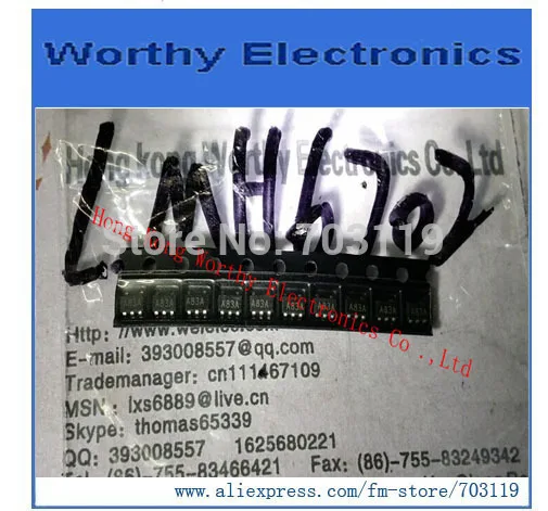 

10pcs/lot LMH6702MFX/NOPB LMH6702MFX LMH6702M LMH6702 SOT23-5 A83A