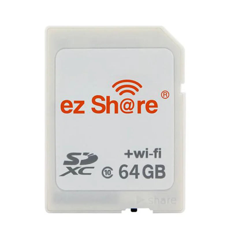 Ez share ezshare беспроводная wifi SD карта TF адаптер карты Micro SD кард-ридер Поддержка 8 ГБ 16 ГБ 32 ГБ MicroSD карта - Емкость: 64GB WIFI SD Card