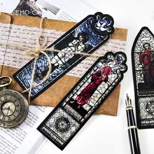 Y08 30 pcs/pack Vintage European Churches Paper Decorative Bookmark Craft Creative Stationery Gift Film Bookmark