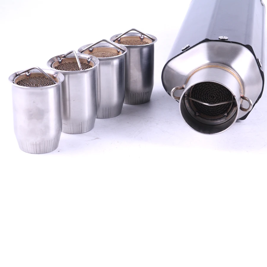 universal 51mm front end DB Killer for Motorcycle Exhaust Muffler DB