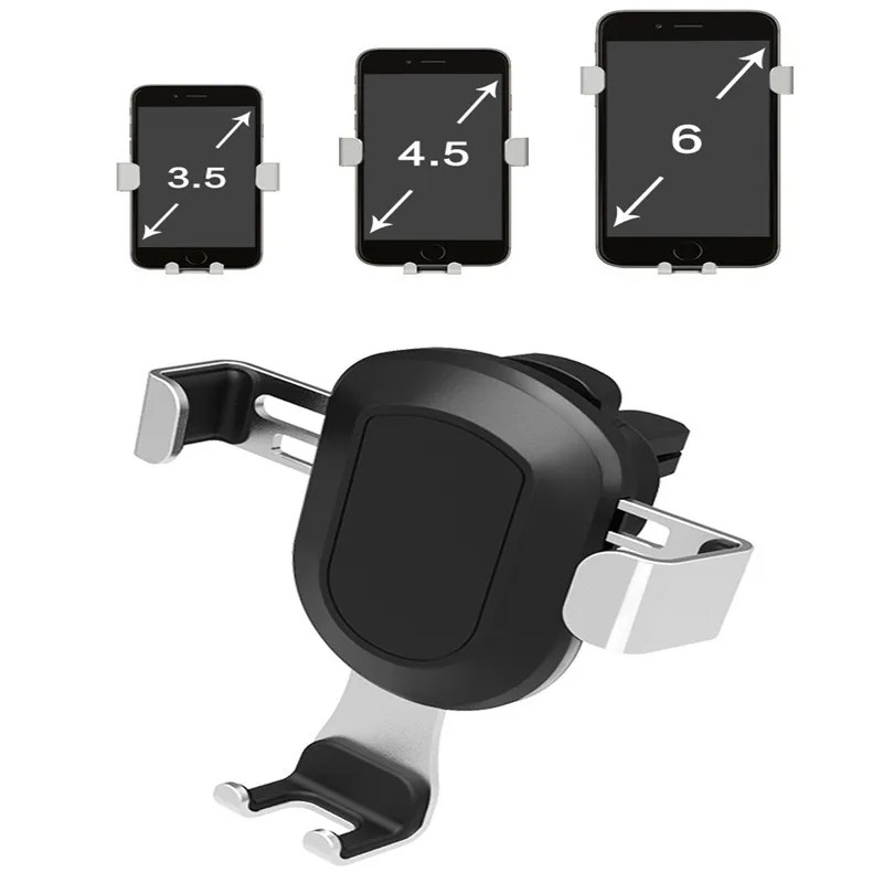 

Universal Car Air Vent Mount Cradle porte telephone portable voiture soporte movil coche Stand Holder For Samsung For iPhone