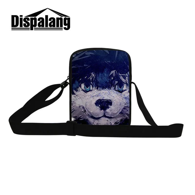 Dispalангличность индивидуальный дизайн belldog школьные сумки для школьников пес Шарпей принт женские дорожные сумки через плечо с клапаном - Цвет: Армейский зеленый