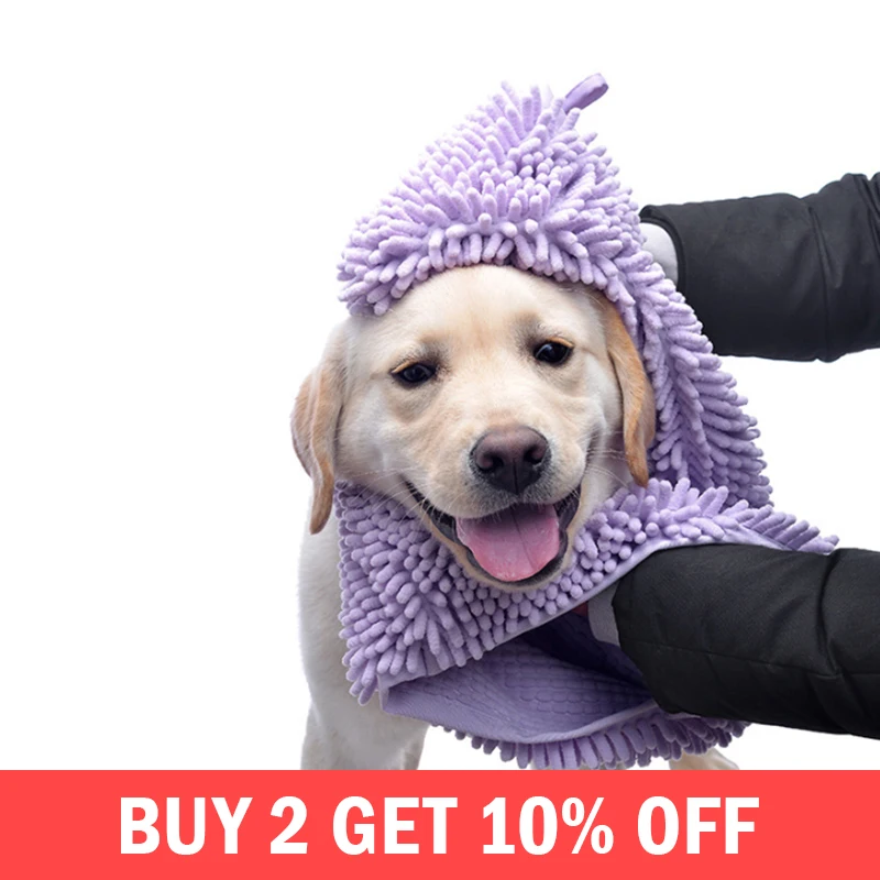 

Microfiber Pet Bath Towel Quick Drying Super Soft Absorbent Towels For Dog Cat Puppy Pets Cleaning Necessary Supplies Products