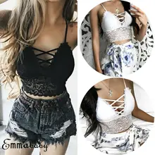 Модные женские летние майки, топы, сексуальный кружевной топ на бретельках, кружевной бюстгальтер, топ на бретельках размера плюс