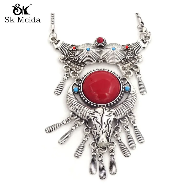

Jewelry Big Pendant Animal Pendants Bull Colar Masculino Vintage Maxi Necklace Diy Jewelry Supplies Necklaces Pendants 76*120mm