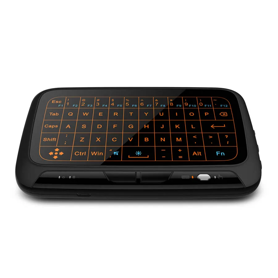 H18 + Mini Wireless Virtual Keyboard Backlit Air Mouse 2.4GHz Full
