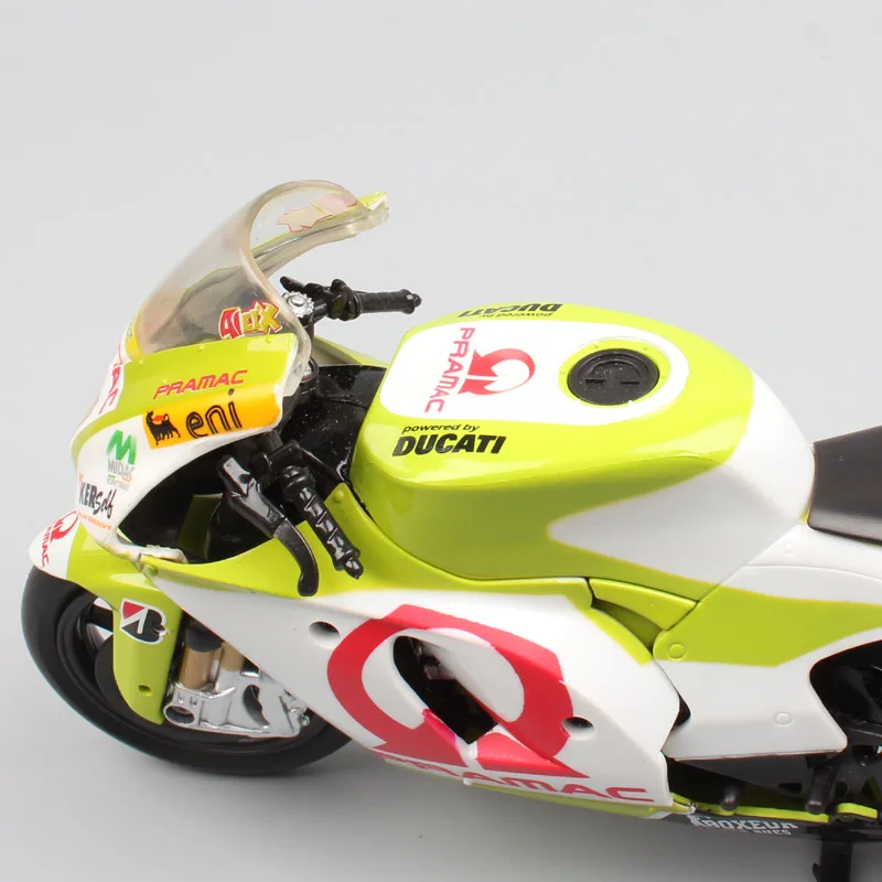 1 12 newray 2010 Pramac гоночной команды ducati GP10 № 41 Aleix moto rcycle игрушечные машинки весы супер велосипед moto модель для детей