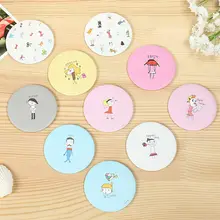 Fashion Portable Cosmetics Mirror For Women Girl New Arrived Cosmetic Compact Mirrors Cute Cartoon Pocket Makeup