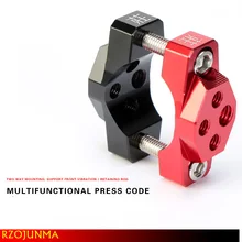 Новые аксессуары для модификации мотоцикла вспомогательные прожекторы фиксированный кронштейн ловит фиксатор бампера закрепляющий контур для руля