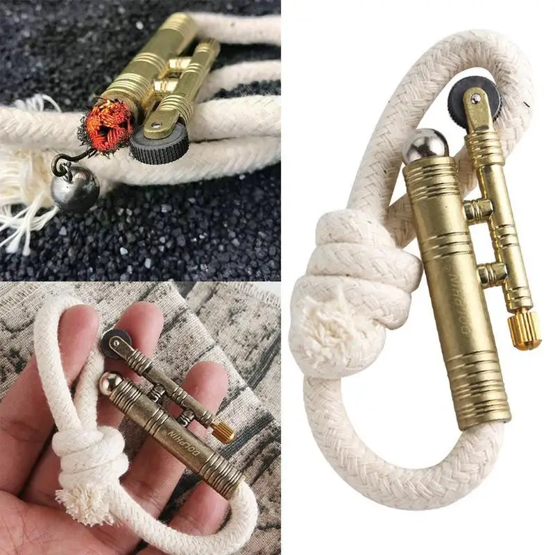 

Rope Lighter Outdoor Camping Velvet Encendedor Rattlesnake Vintage Velvet Rope Trench Lighter Accessories Dropshipping