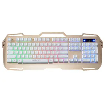 

IMice Wired Gaming Keyboard 104 Keys Backlit Keyboards Mechanical Feeling Gamer Keyboard For Tablet Desktop