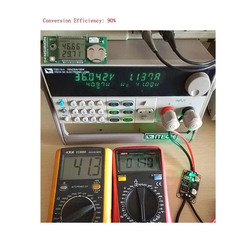 DC-DC adjustable power step-down modules 3V-40V to 1.23-37V 3A voltage regulator Non-isolated buck module