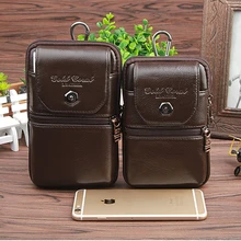 Сумки на пояс из натуральной кожи золотого и кораллового цвета, поясная сумка, сумка для телефона, сумка для путешествий, Мужская маленькая поясная сумка, кожаный чехол