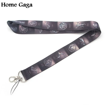 

20pcs/lot Homegaga TV Show Lanyards For Keys Phone Neck Strap Hang Rope Personalized ID Badge Holders Keychains Lanyard D0310
