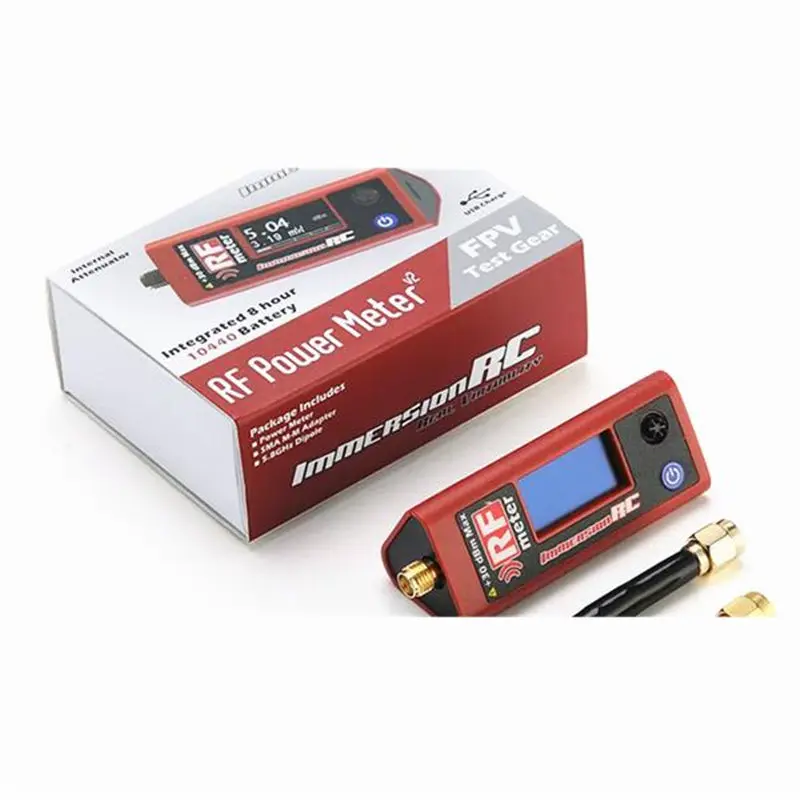 ImmersionRC RF Мощность метр v2 w/интегрированная 8 часов в режиме Батарея для модели