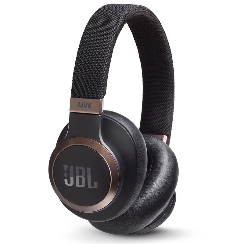 JBL LIVE 650BTNC Auto Noise Cancelling Headphones AI Smart Voice Wireless Bluetooth Headset Wired Cell Phone Gaming Earphone