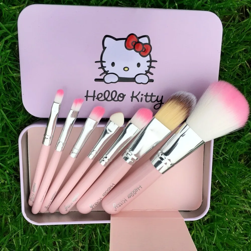 Tesoura de Maquiagem olá kitty escova tamanho mini Modelo Número : Vh007