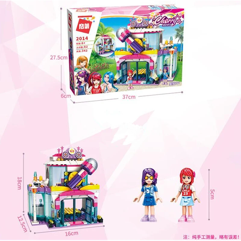ENLIGHTEN-City-Girls-Princess-KTV-Star-Dream-Stage-Building-Blocks-Sets-Bricks-Model-Kids-Classic-Compatible (2)