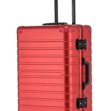 Полностью Алюминиевый Чемодан-тележка, металлический чемодан на колёсиках, чехол для костюма, чехол для переноски багажа