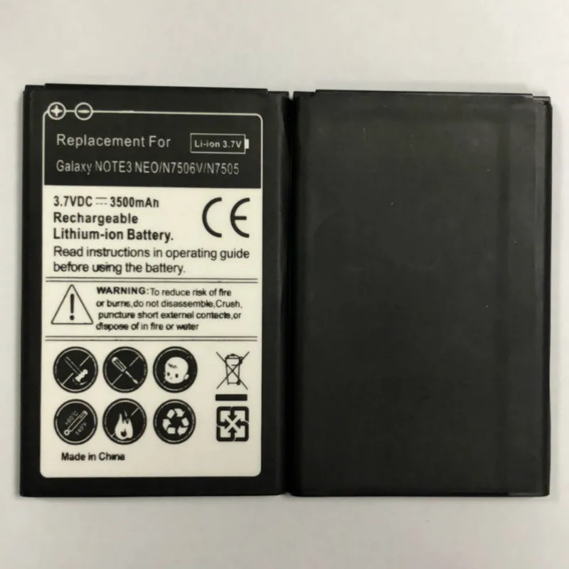 

2019 new replacement Battery EB-BN750BBC battery For Samsung Galaxy Note 3 mini note3 III Neo N7505 N750 N7506V battery